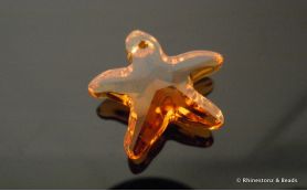 Swarovski Starfish Art 6721 Topaz 20mm